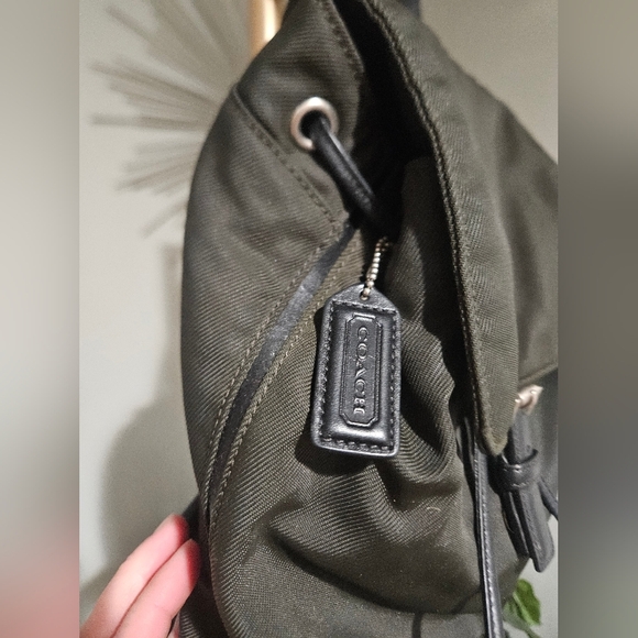 Vintage Coach Mercer Twill Nylon Mini Backpack | 2002  display picture 2
